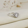 CZ Stone Silver Ring