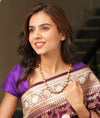 Silver Single Layer Dholki Necklace