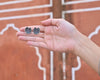Silver Padma Leaf Studs
