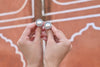 Silver Noor Studs