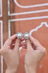 Silver Noor Studs
