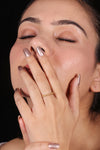 Gold Plated Thin Ring