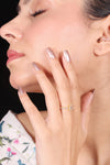 Gold PlatedSolitaire Ring