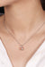 Silver Minimalist Pastel Pendant