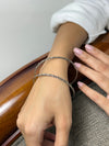 925 Silver Simple Design bangle ( 1 pcs )