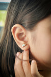 SilverTiny Elephant Shaped Pendant and Earrings for Kids