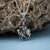 Silver Lord Krishna Pendant