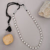 Silver Single Layer Dholki Necklace