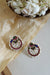 Colorful Meenakari Style Silver Earring with Pearls