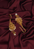 Majestic Silver Temple Earrings with Divine Gold Craftsmanship