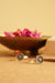 Floral Charm Oxidised Silver Toe Rings ( pair )